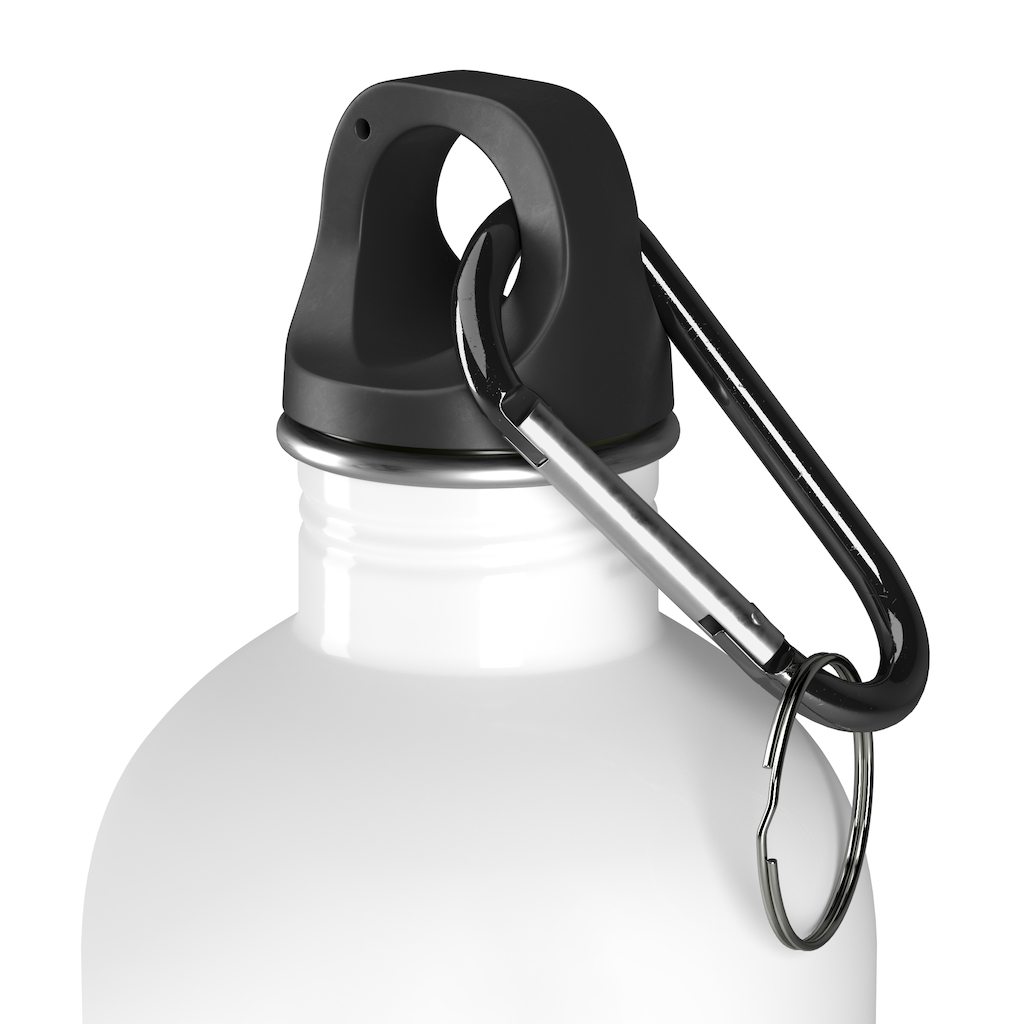 Pound It Emoji Stainless Steel Water Bottle (Black/Mint)