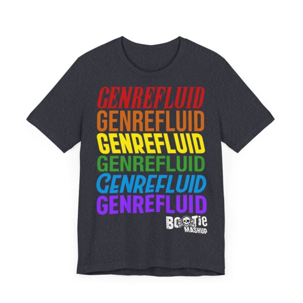 *EU* GENREFLUID (PRIDE FLAG) Unisex Jersey Short Sleeve Tee - Image 15