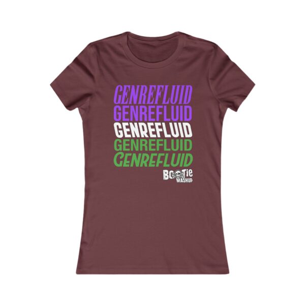 GENREFLUID (Genderqueer Flag) Slim Fit Favorite Tee - Image 7