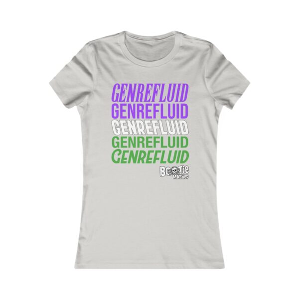 GENREFLUID (Genderqueer Flag) Slim Fit Favorite Tee - Image 11