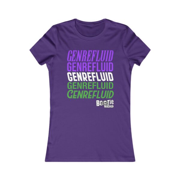 GENREFLUID (Genderqueer Flag) Slim Fit Favorite Tee - Image 13