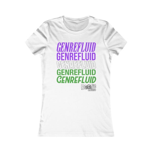 GENREFLUID (Genderqueer Flag) Slim Fit Favorite Tee - Image 15
