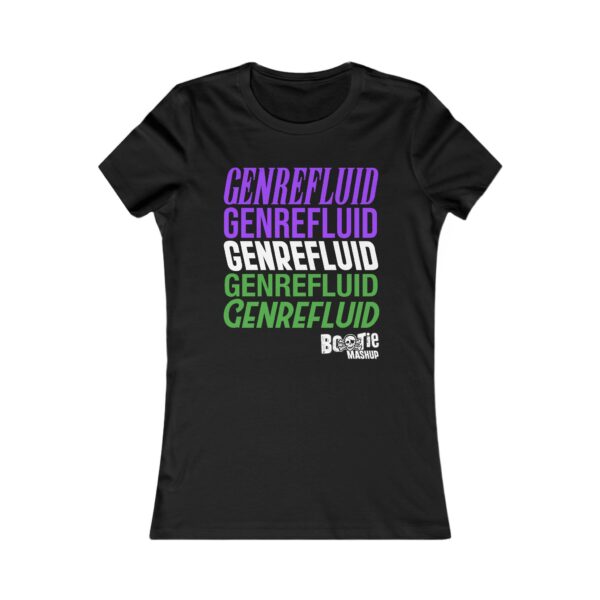 GENREFLUID (Genderqueer Flag) Slim Fit Favorite Tee - Image 3