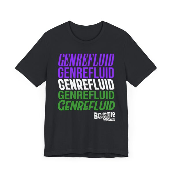 GENREFLUID (Genderqueer flag) Unisex Jersey Short Sleeve Tee - Image 11