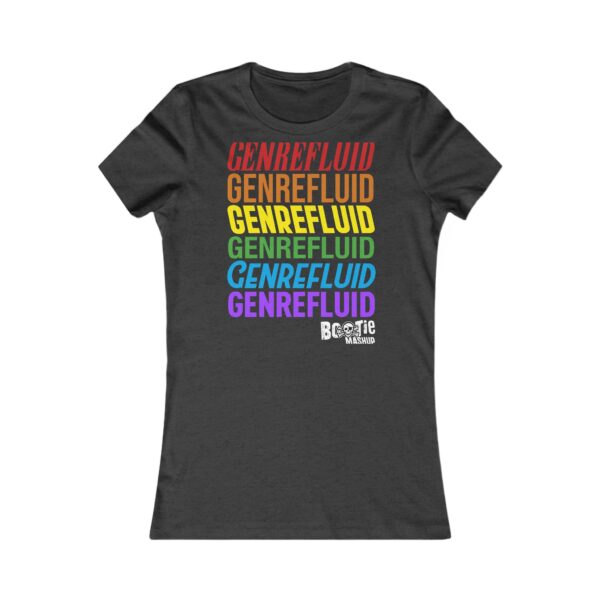 *EU* GENREFLUID (Pride Flag) Slim Fit Favorite Tee - Image 3