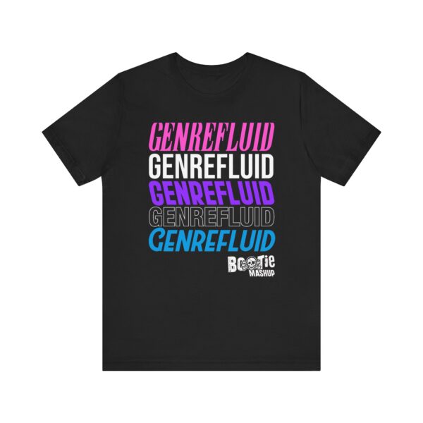 GENREFLUID (Genderfluid flag) Unisex Jersey Short Sleeve Tee - Image 5