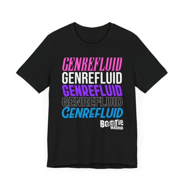 GENREFLUID (Genderfluid flag) Unisex Jersey Short Sleeve Tee - Image 7