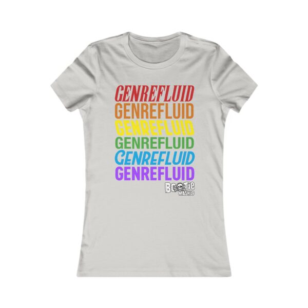 GENREFLUID (Pride Flag) Slim Fit Favorite Tee - Image 7