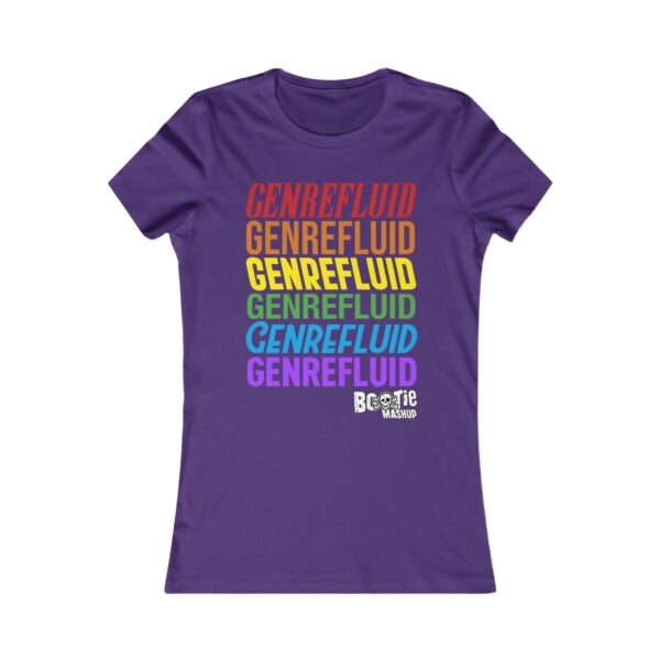 GENREFLUID (Pride Flag) Slim Fit Favorite Tee - Image 11