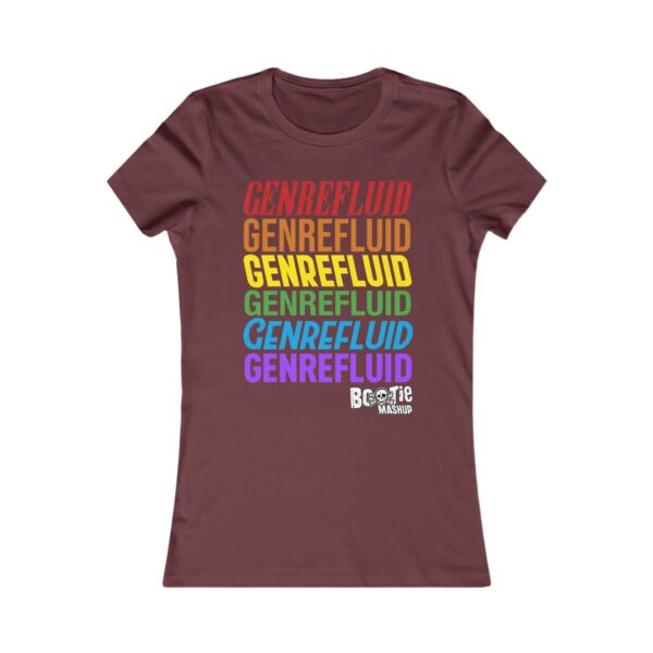 GENREFLUID (Pride Flag) Slim Fit Favorite Tee - Image 13