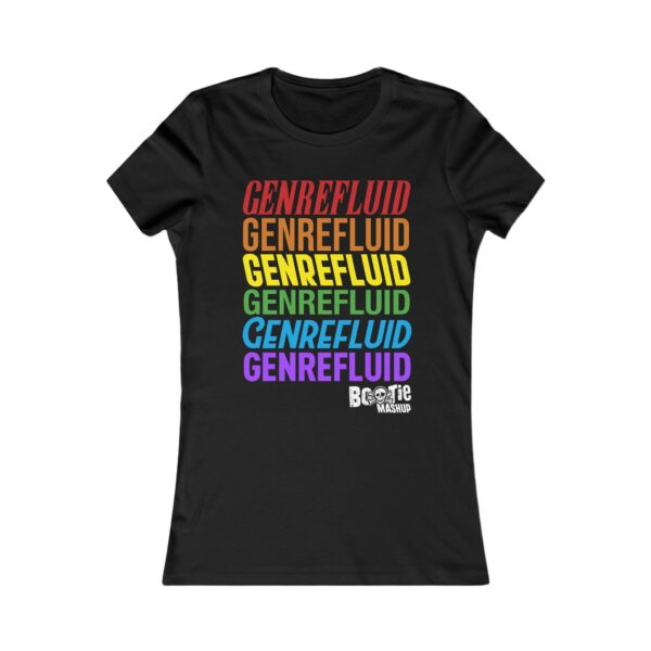 Copy of GENREFLUID (Pride Flag) Slim Fit Favorite Tee - Image 5