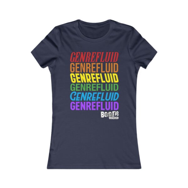 Copy of GENREFLUID (Pride Flag) Slim Fit Favorite Tee - Image 9