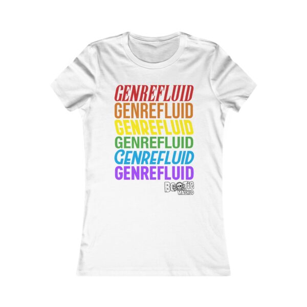 GENREFLUID (Pride Flag) Slim Fit Favorite Tee