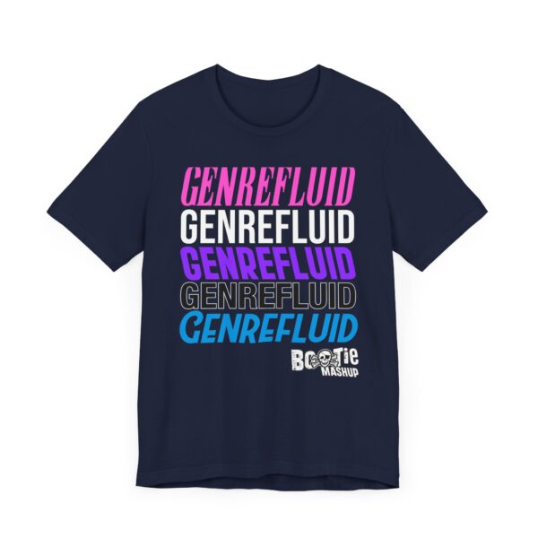 GENREFLUID (Genderfluid flag) Unisex Jersey Short Sleeve Tee - Image 35