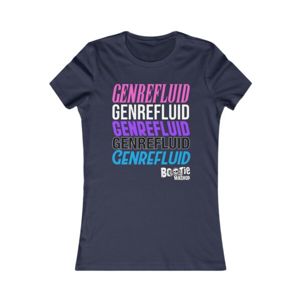 GENREFLUID (Genderfluid Flag) Slim Fit Favorite Tee - Image 5