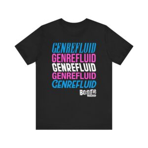 GENREFLUID (Trans flag) Unisex Jersey Short Sleeve Tee