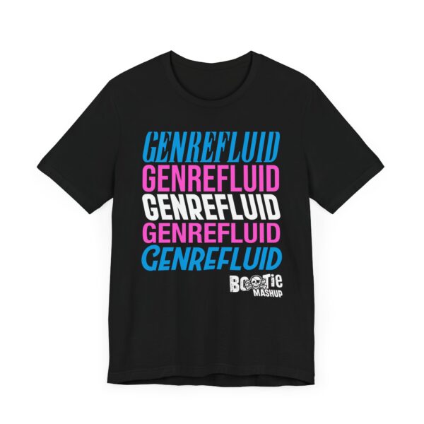 GENREFLUID (Trans flag) Unisex Jersey Short Sleeve Tee - Image 3