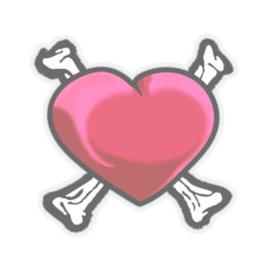 Pirate Heart Stickers