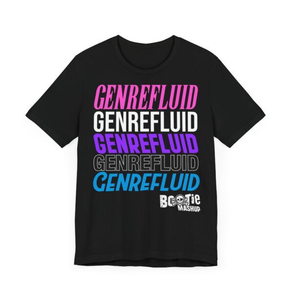 *EU* GENREFLUID (Genderfluid flag) Unisex Jersey Short Sleeve Tee - Image 3