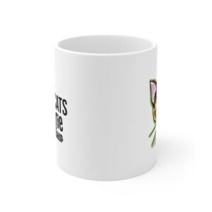 I Love Coffe, Cats & Mashups Tibby Emote Mug 11oz