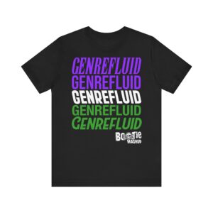 *EU* GENREFLUID (Genderqueer flag) Unisex Jersey Short Sleeve Tee