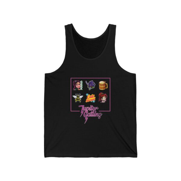 Jupiter Gatling Emotes – Unisex Jersey Tank