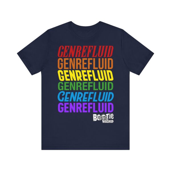 *EU* GENREFLUID (PRIDE FLAG) Unisex Jersey Short Sleeve Tee - Image 17