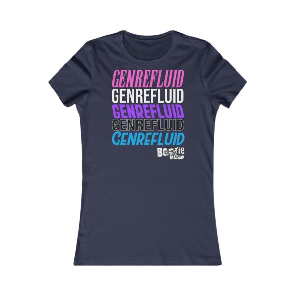 *EU* GENREFLUID (Genderfluid Flag) Slim Fit Favorite Tee - Image 5