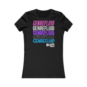 *EU* GENREFLUID (Genderfluid Flag) Slim Fit Favorite Tee