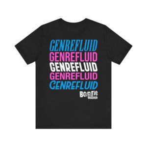*EU* GENREFLUID (Trans flag) Unisex Jersey Short Sleeve Tee