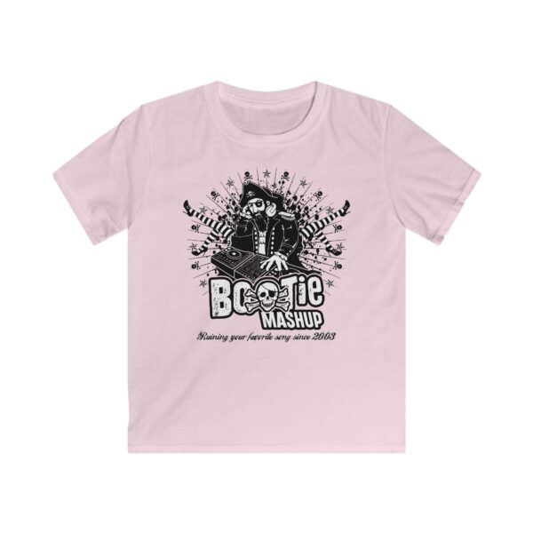 *EU* DJ Captain – Kids Softstyle Tee - Image 19