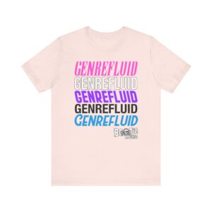 GENREFLUID (Genderfluid flag) Unisex Jersey Short Sleeve Tee