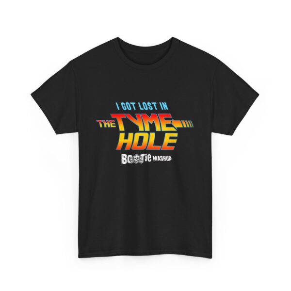 "I Got Lost In The TYME HOLE" – Unisex Heavy Cotton Tee - Image 3