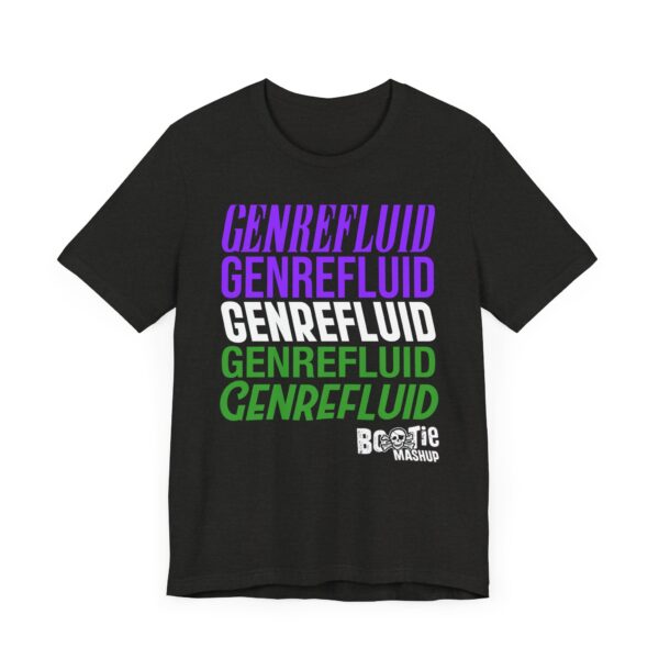 GENREFLUID (Genderqueer flag) Unisex Jersey Short Sleeve Tee - Image 7
