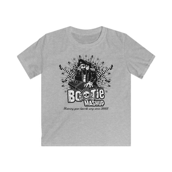 *EU* DJ Captain – Kids Softstyle Tee - Image 5