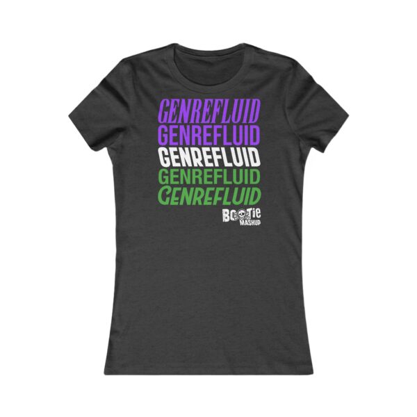 *EU* GENREFLUID (Genderqueer Flag) Slim Fit Favorite Tee - Image 3
