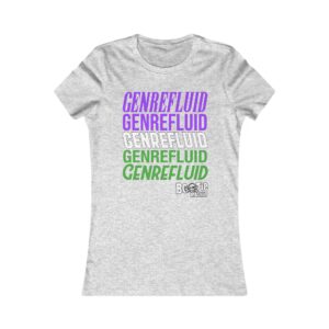 GENREFLUID (Genderqueer Flag) Slim Fit Favorite Tee