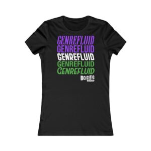 *EU* GENREFLUID (Genderqueer Flag) Slim Fit Favorite Tee