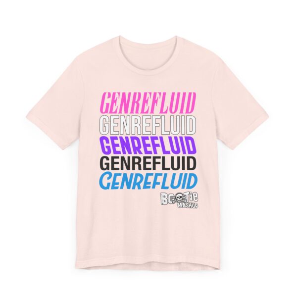 GENREFLUID (Genderfluid flag) Unisex Jersey Short Sleeve Tee - Image 3
