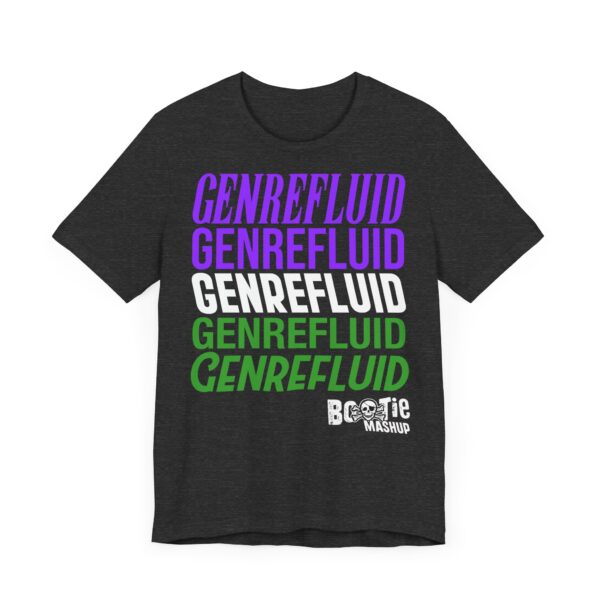 *EU* GENREFLUID (Genderqueer flag) Unisex Jersey Short Sleeve Tee - Image 7