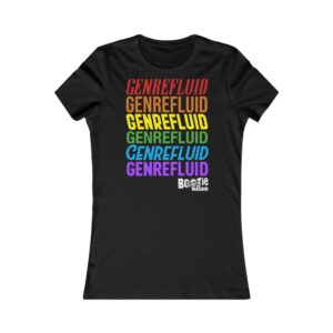 *EU* GENREFLUID (Pride Flag) Slim Fit Favorite Tee