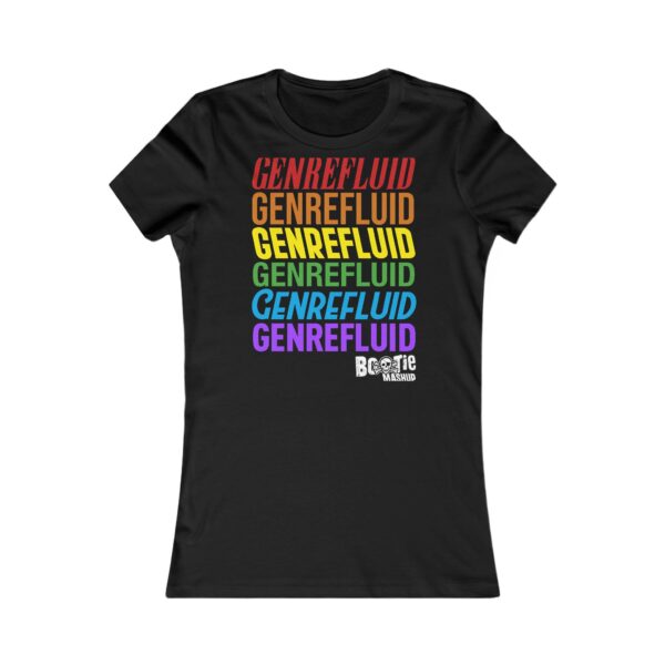 *EU* GENREFLUID (Pride Flag) Slim Fit Favorite Tee