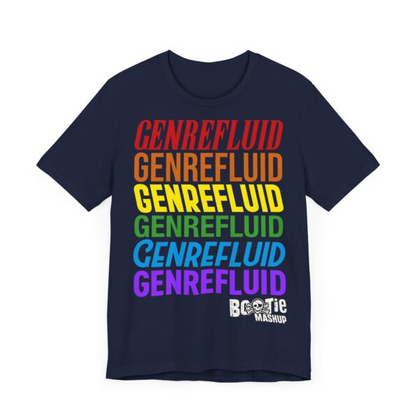 *EU* GENREFLUID (PRIDE FLAG) Unisex Jersey Short Sleeve Tee - Image 19