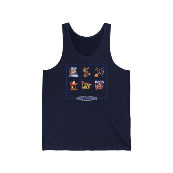 *EU* Entyme Emotes – Unisex Jersey Tank - Image 3